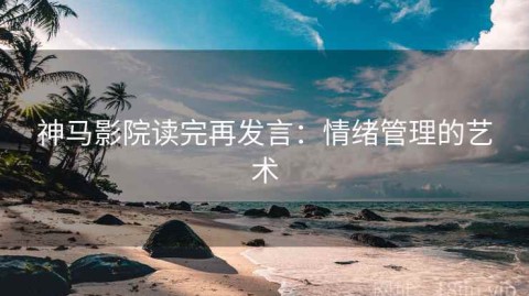 神马影院读完再发言：情绪管理的艺术